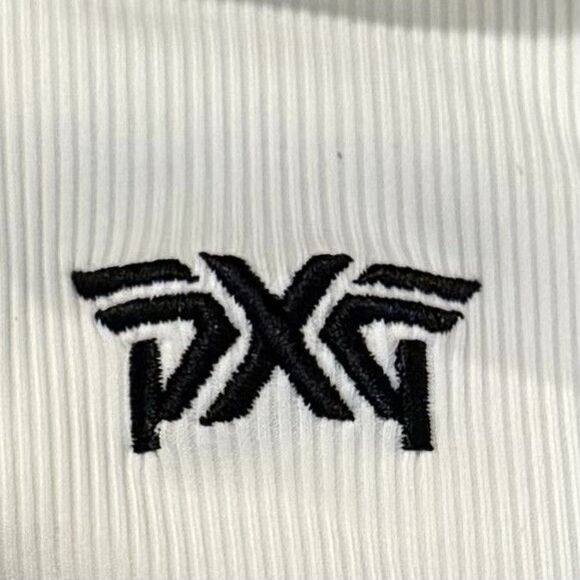 PXG Parsons Xtreme Golf Shirt Ribbed 1/4 Zip Polo Med Long Sleeve Colorblock Top - Picture 8 of 8